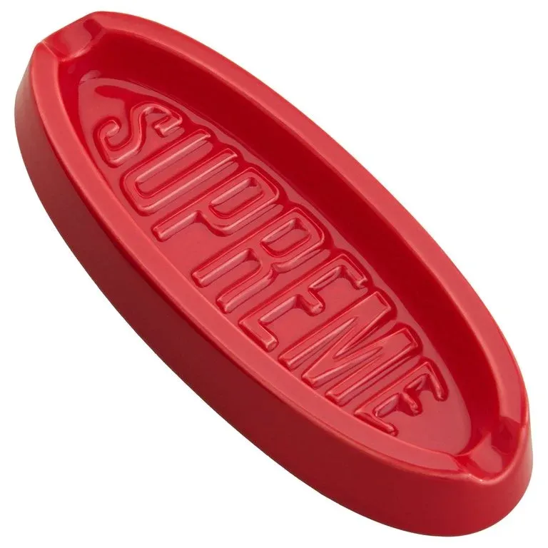 SUPREME OVAL TRAY RED