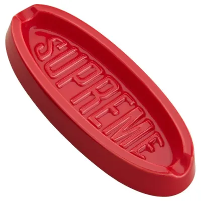 SUPREME OVAL TRAY RED