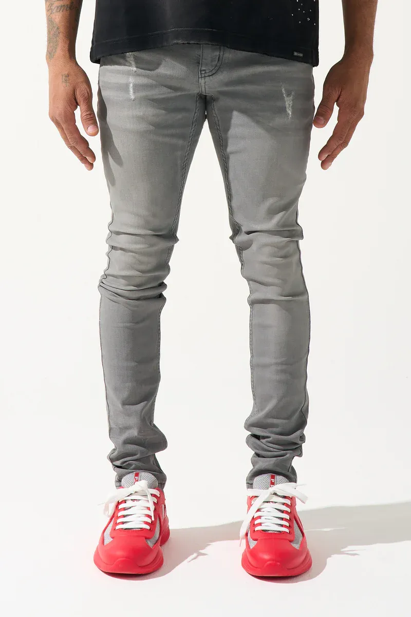 SERENEDE BELUGA JEANS COATED GREY