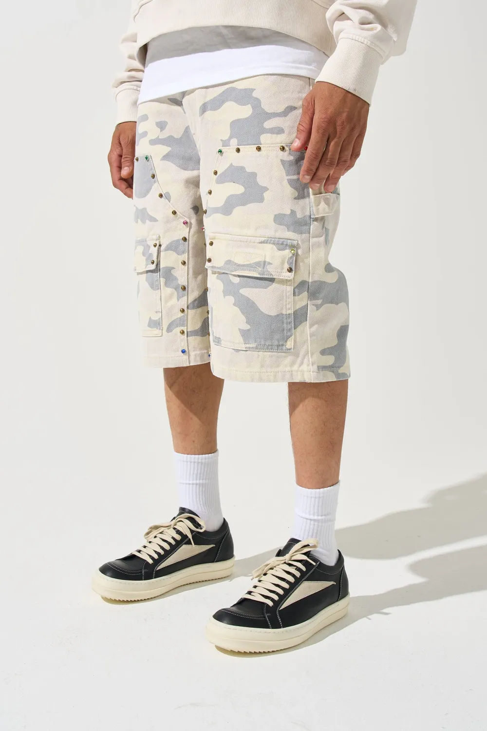 SERENEDE MONARCH DENIM SHORTS