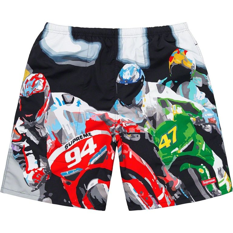 SUPREME RACING WATER SHORT MULTICOLOR