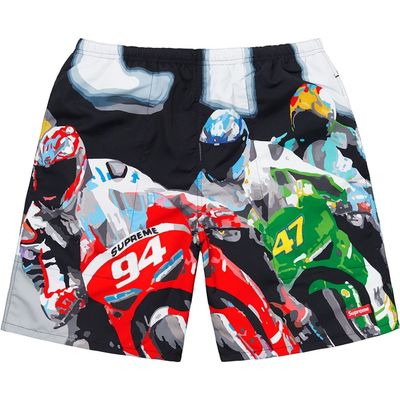 SUPREME RACING WATER SHORT MULTICOLOR