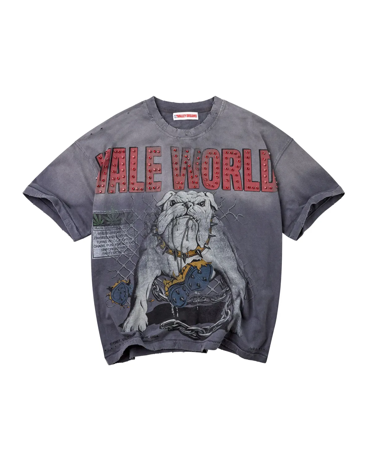 VALE DOGYARD TEE GREY
