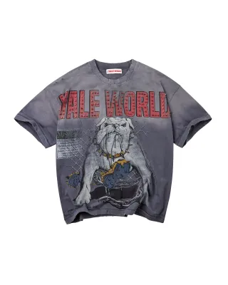VALE DOGYARD TEE GREY