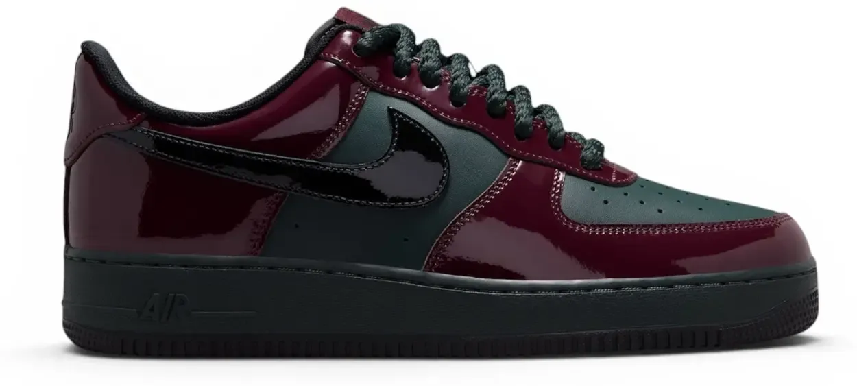 NIKE AF 1 LOW PATENT BEEF AND BROCCOLI