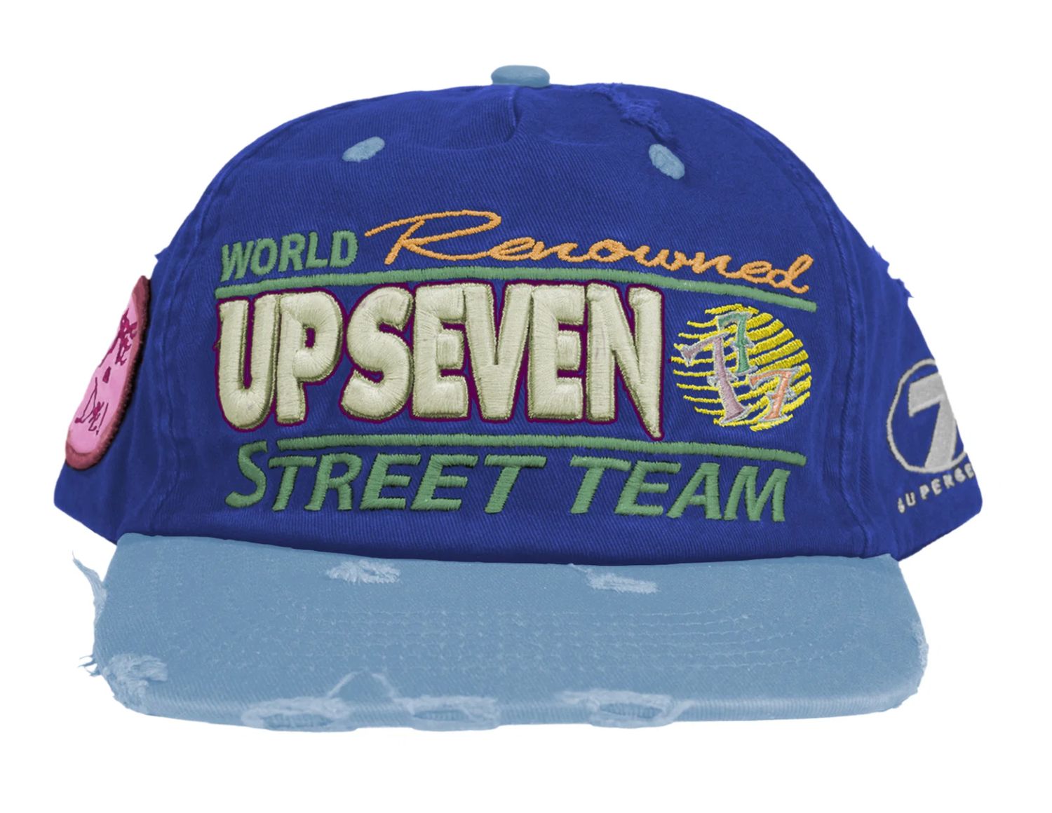 UP7SKATE BLUE STRIP INTL STREET TEAM HAT