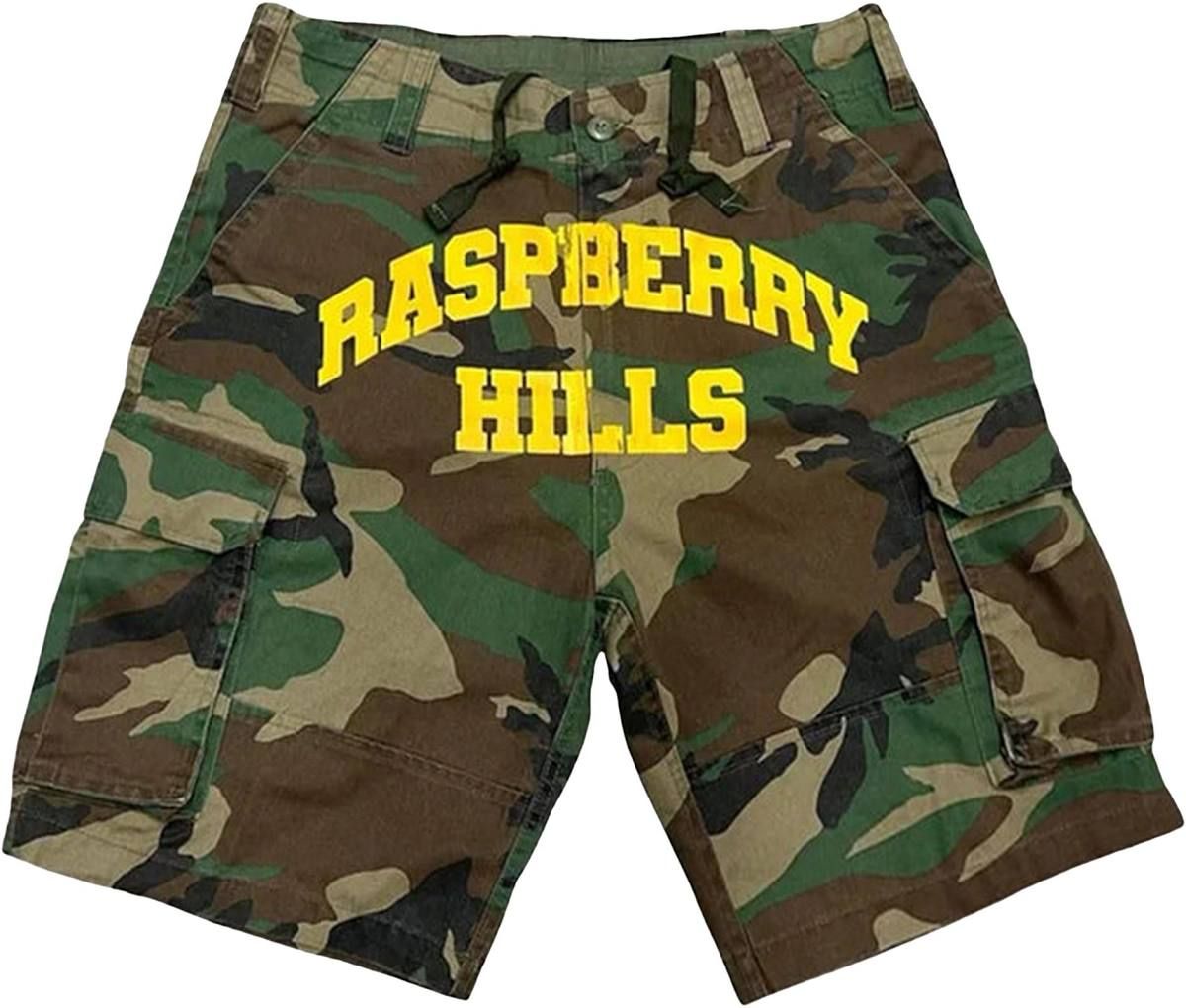 GV GALLERY RASPBERRY CAMO SHORTS
