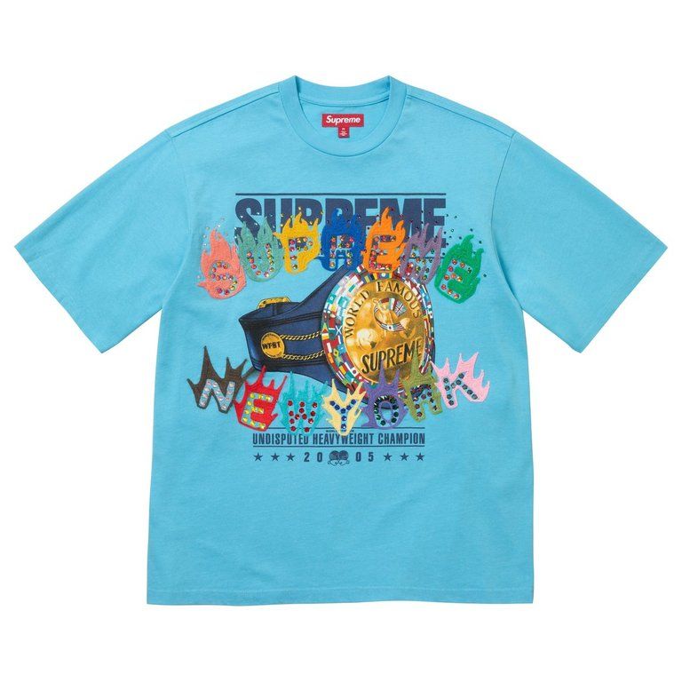 SUPREME UNDISPUTED SS LIGHT BLUE