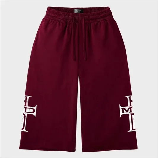 HMDD MAROON HC 3/4 SHORTS