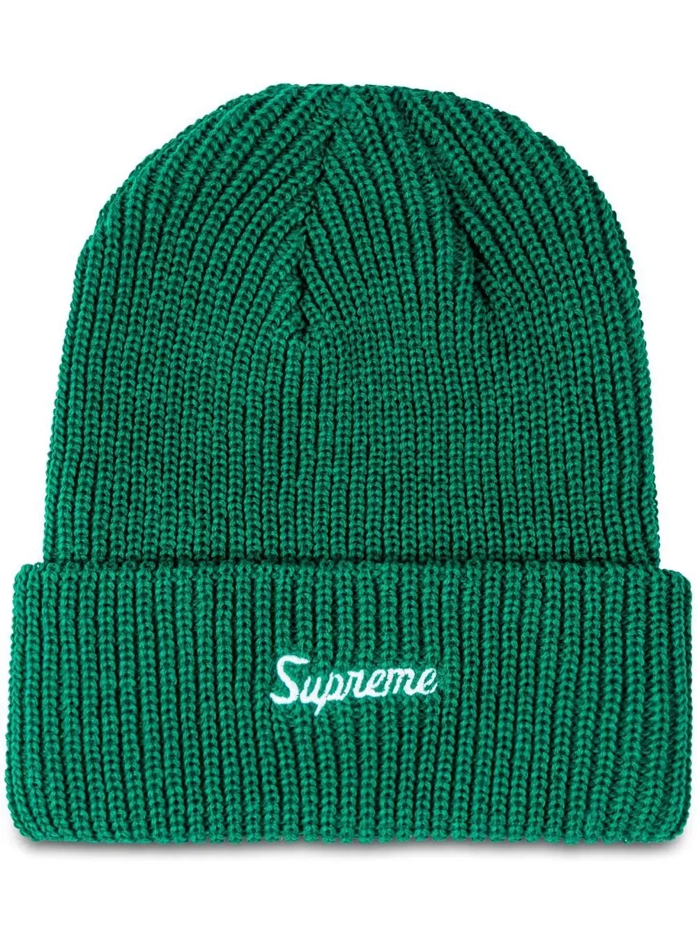 SUPREME LOOSE GAUGE BEANIE GREEN