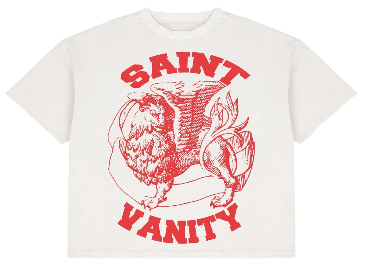 SAINT VANITY WHITE AND RED