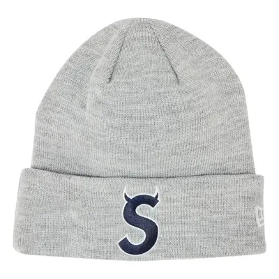 SUPREME DEVIL S LOGO GREY BEANIE