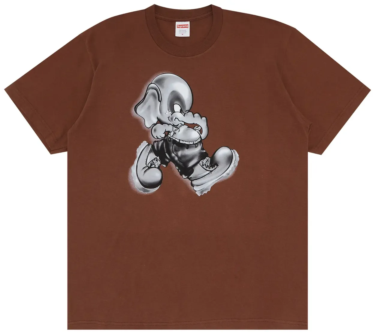 SUPREME ELEPHANT TEE BROWN