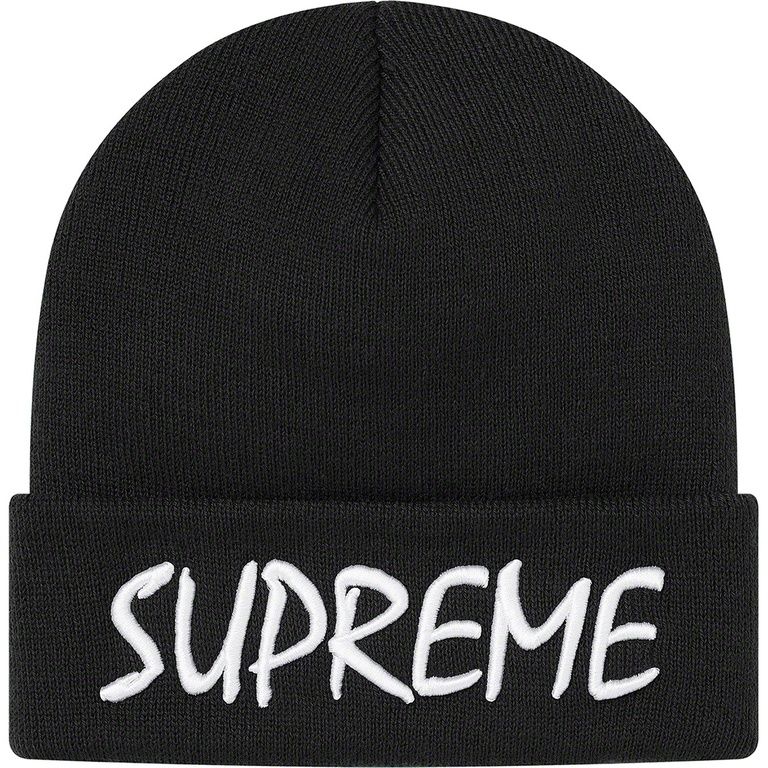 SUPREME FTP BEANIE BLACK