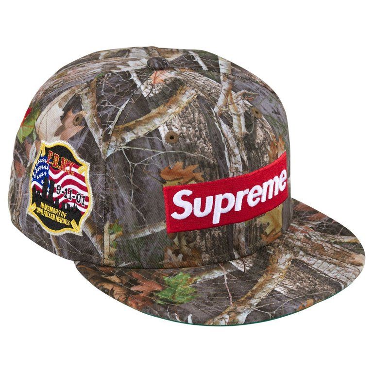 SUPREME FDNY BOX LOGO HAT CAMO