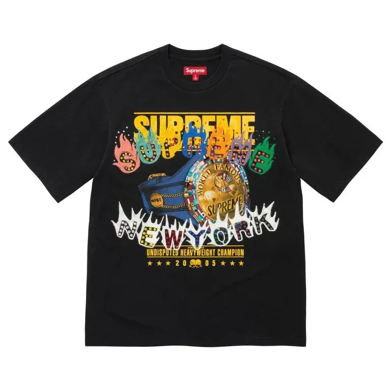 SUPREME UNDISPUTED SS TEE BLACK