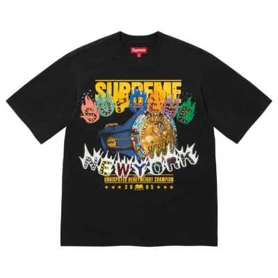 SUPREME UNDISPUTED SS TEE BLACK