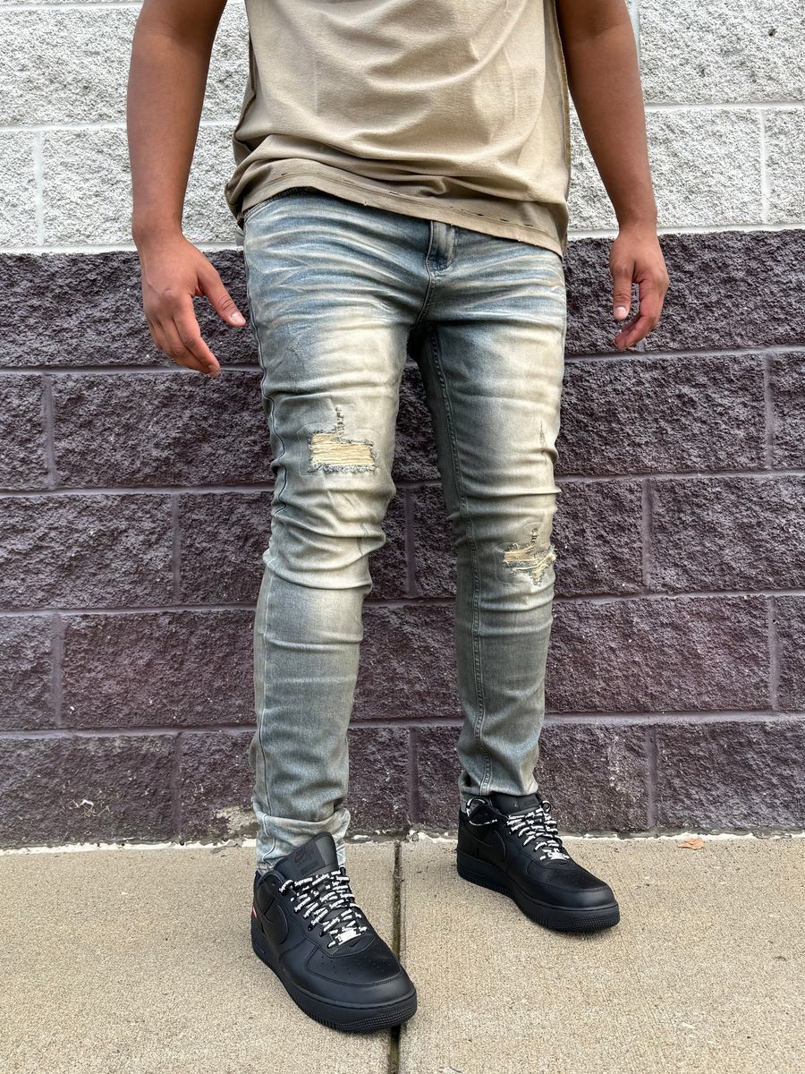 MOTION DENIM RUST JEANS