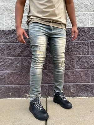 MOTION DENIM RUST JEANS