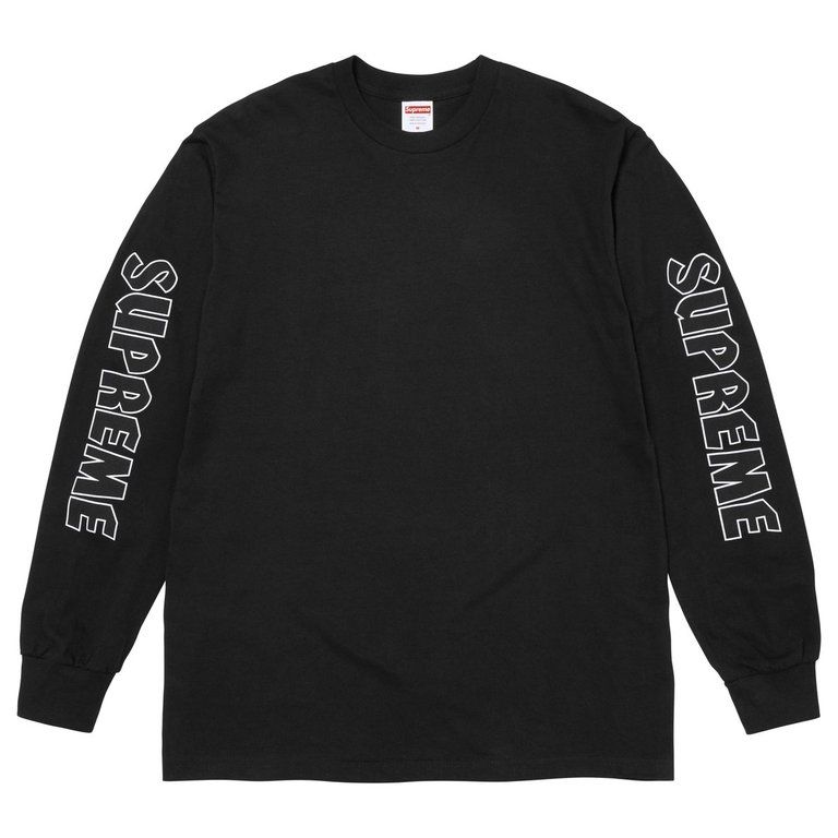 SUPREME SPITFIRE BIGHEAD LS TEE BLACK