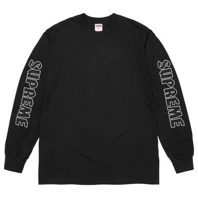 SUPREME SPITFIRE BIGHEAD LS TEE BLACK