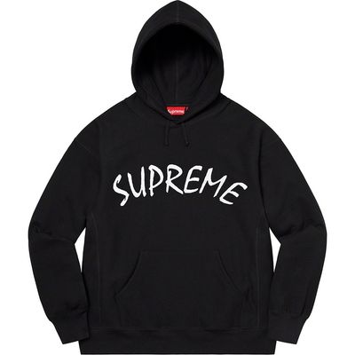 SUPREME FTP ARC HOODED SWEATSHIRT BLACK