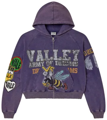 VALE ARMY ZIP UP NAVY