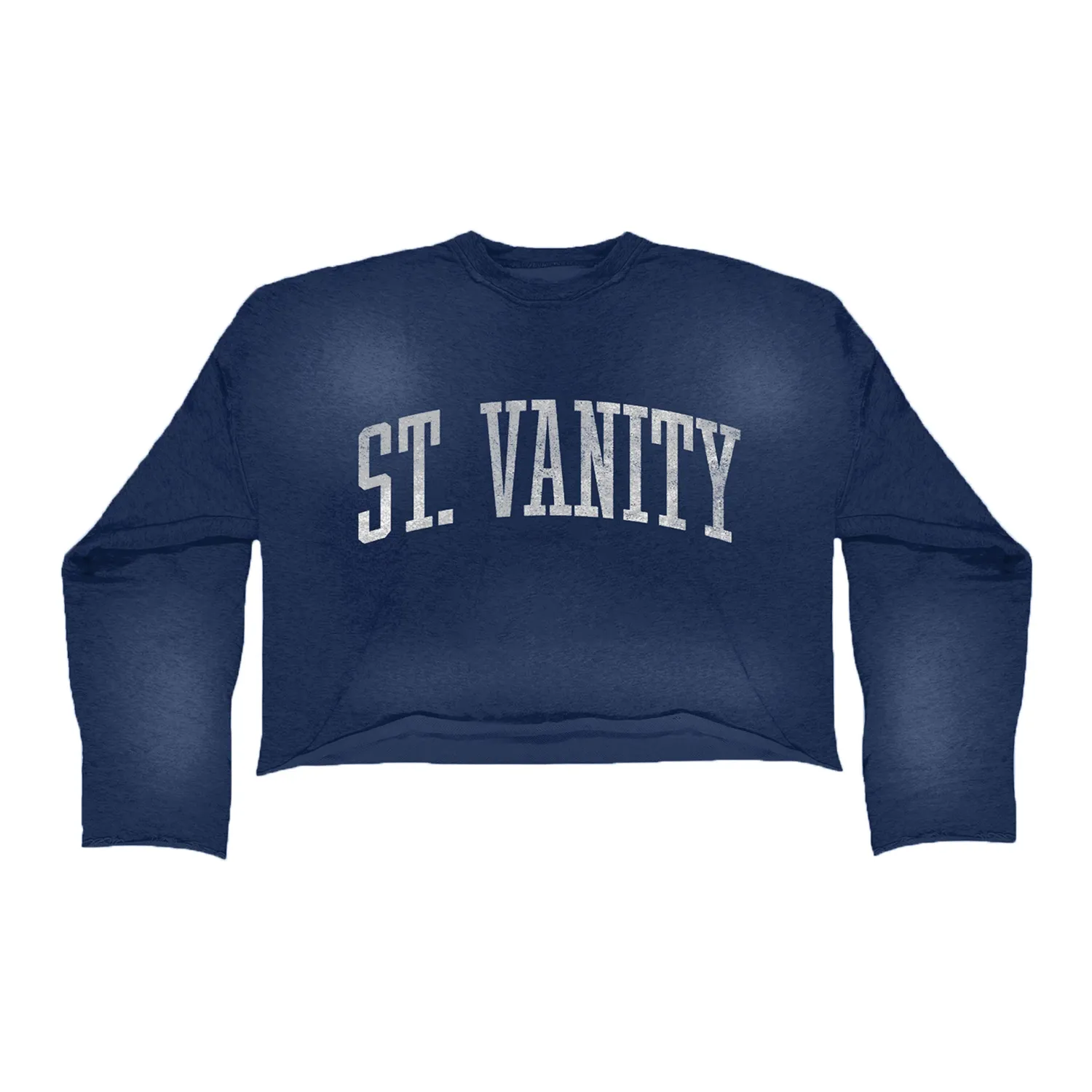 SAINT VANITY NAVY ASH CREWNECK