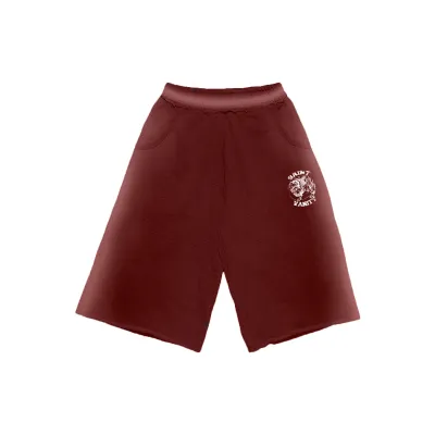 SAINT VANITY BURGUNDY ASH LONGSHORTS