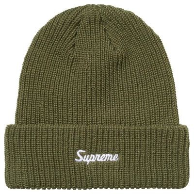 SUPREME LOOSE GAUGE OLIVE