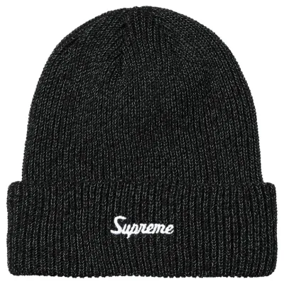 SUPREME LOOSE GAUGE BLACK REFLECTIVE
