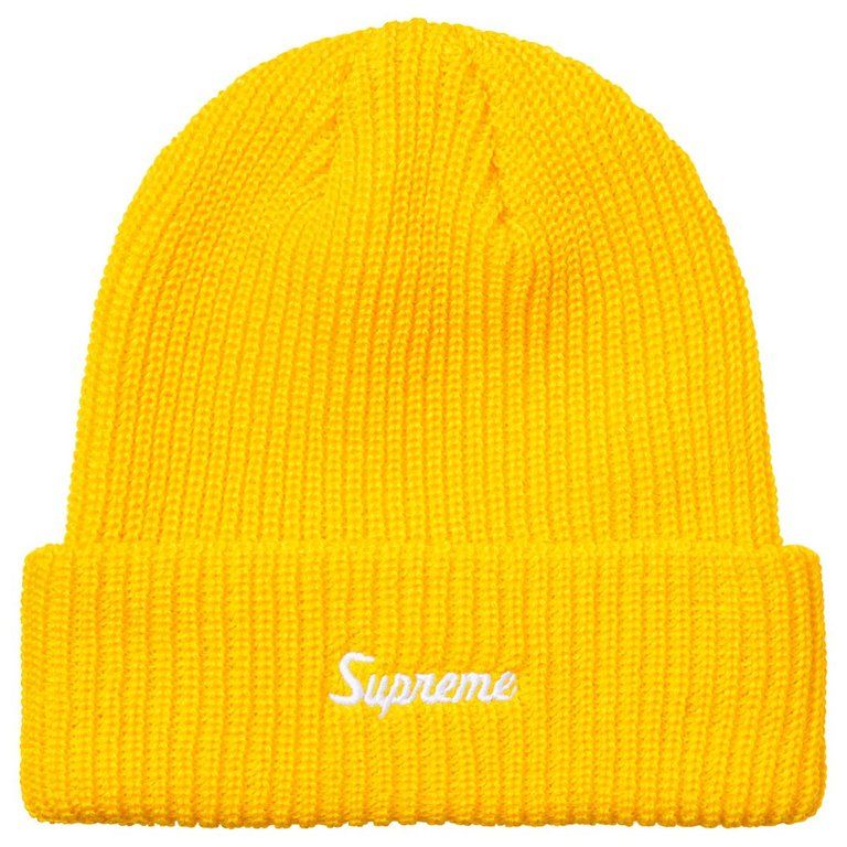 SUPREME LOOSE GAUGE YELLOW
