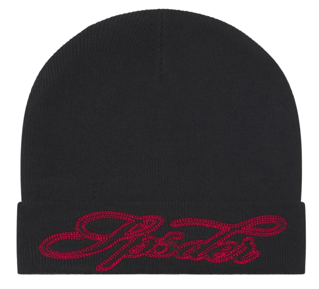 SP5DER CUFFED STITCHED BEANIE