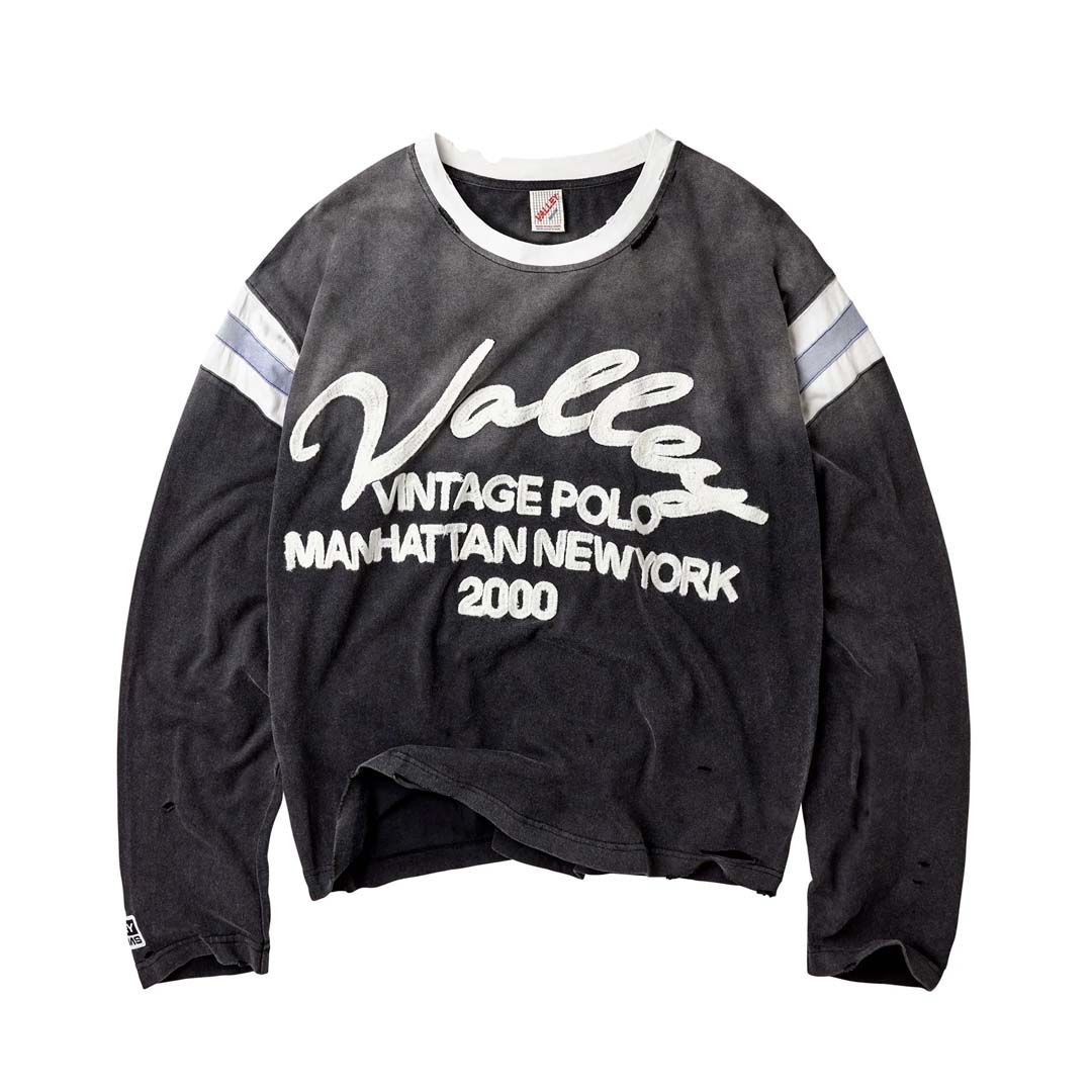 VALE VINTAGE JERSEY LS BLACK