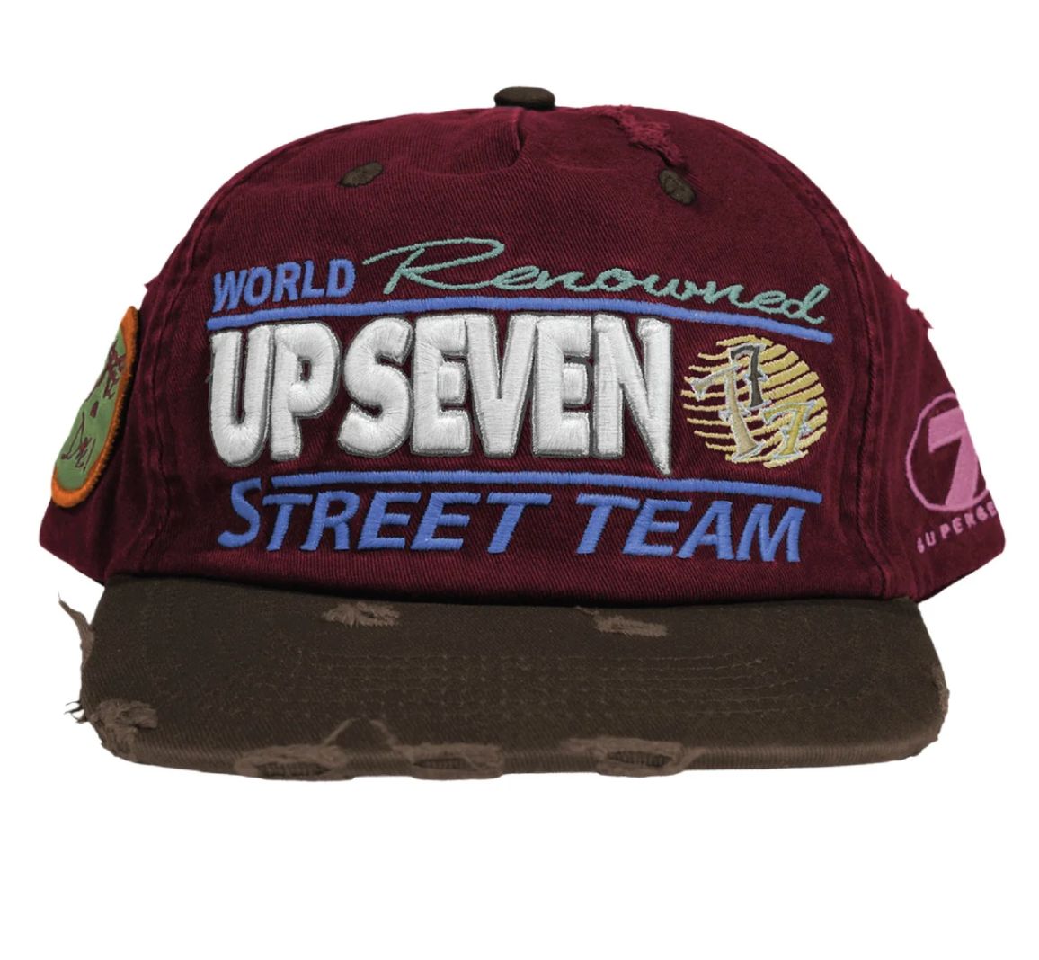 UP7SKATE BERRY INTL STREET TEAM HAT