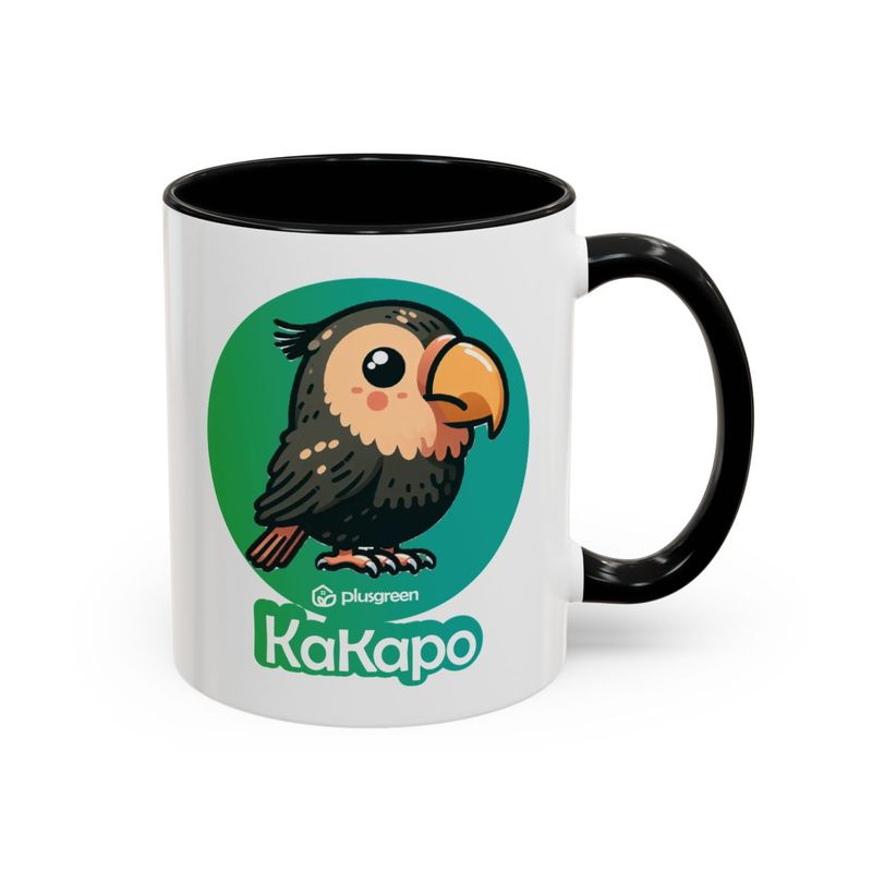 Kakapo Accent Coffee Mug - 11oz (0.33 l) - 15oz (0.44 l)