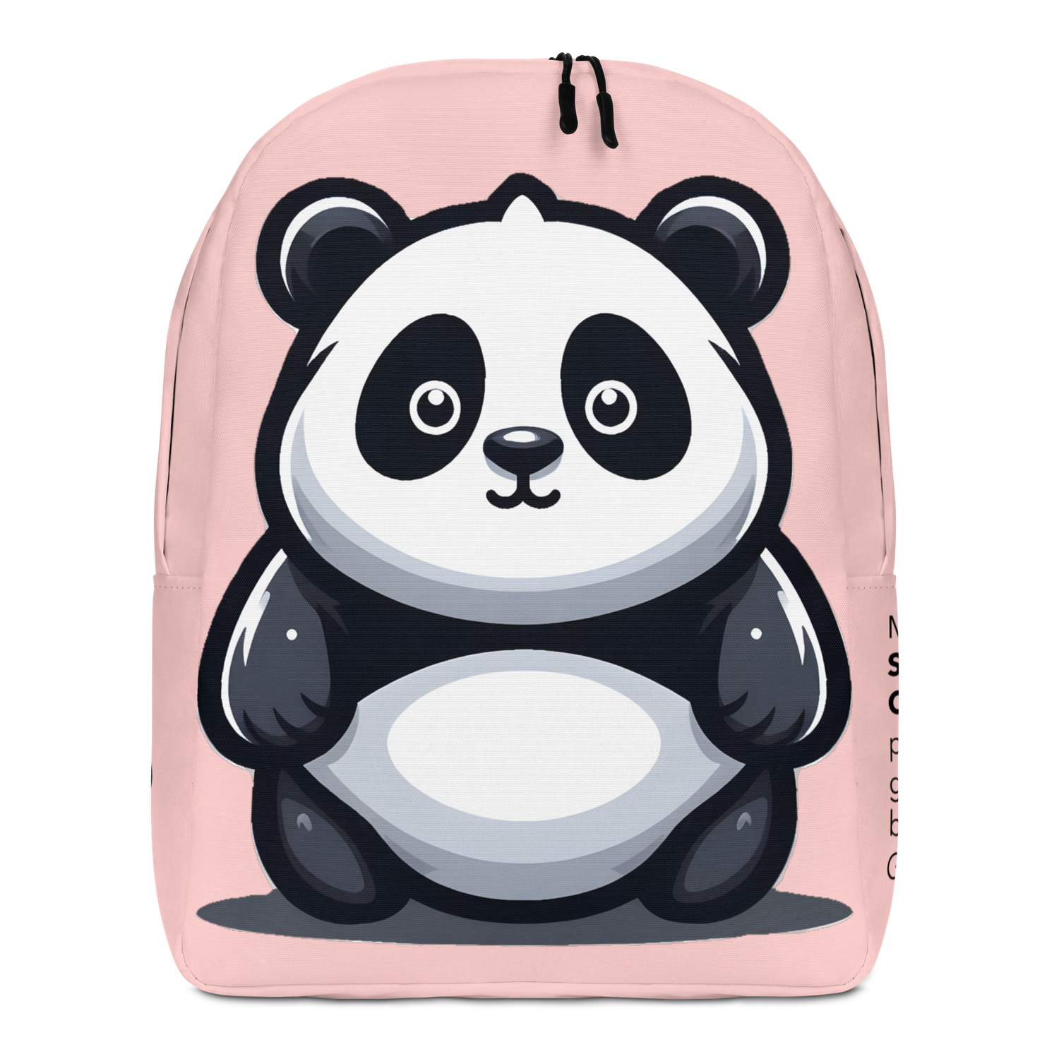 Bold Giant Panda Backpack (Misty Rose)