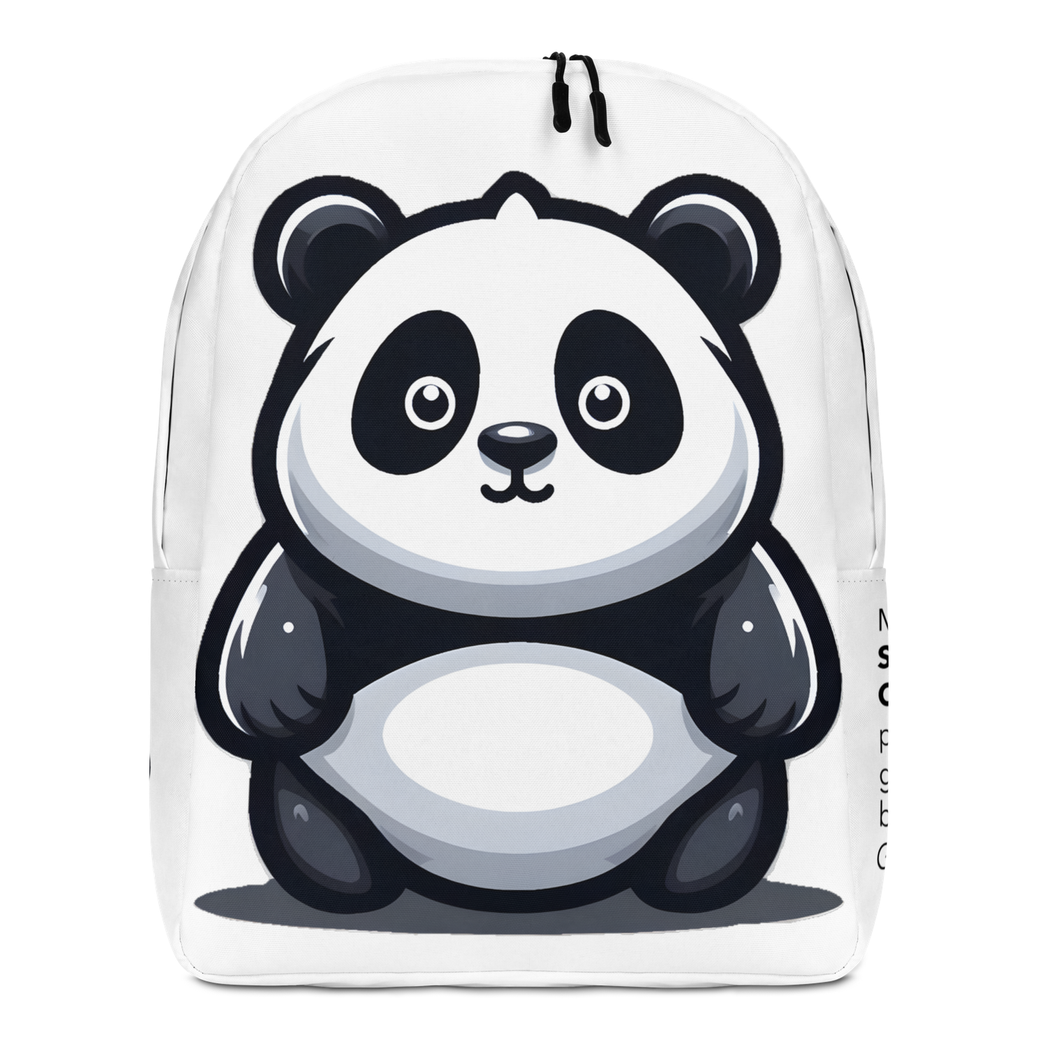 Bold Giant Panda Backpack (White)