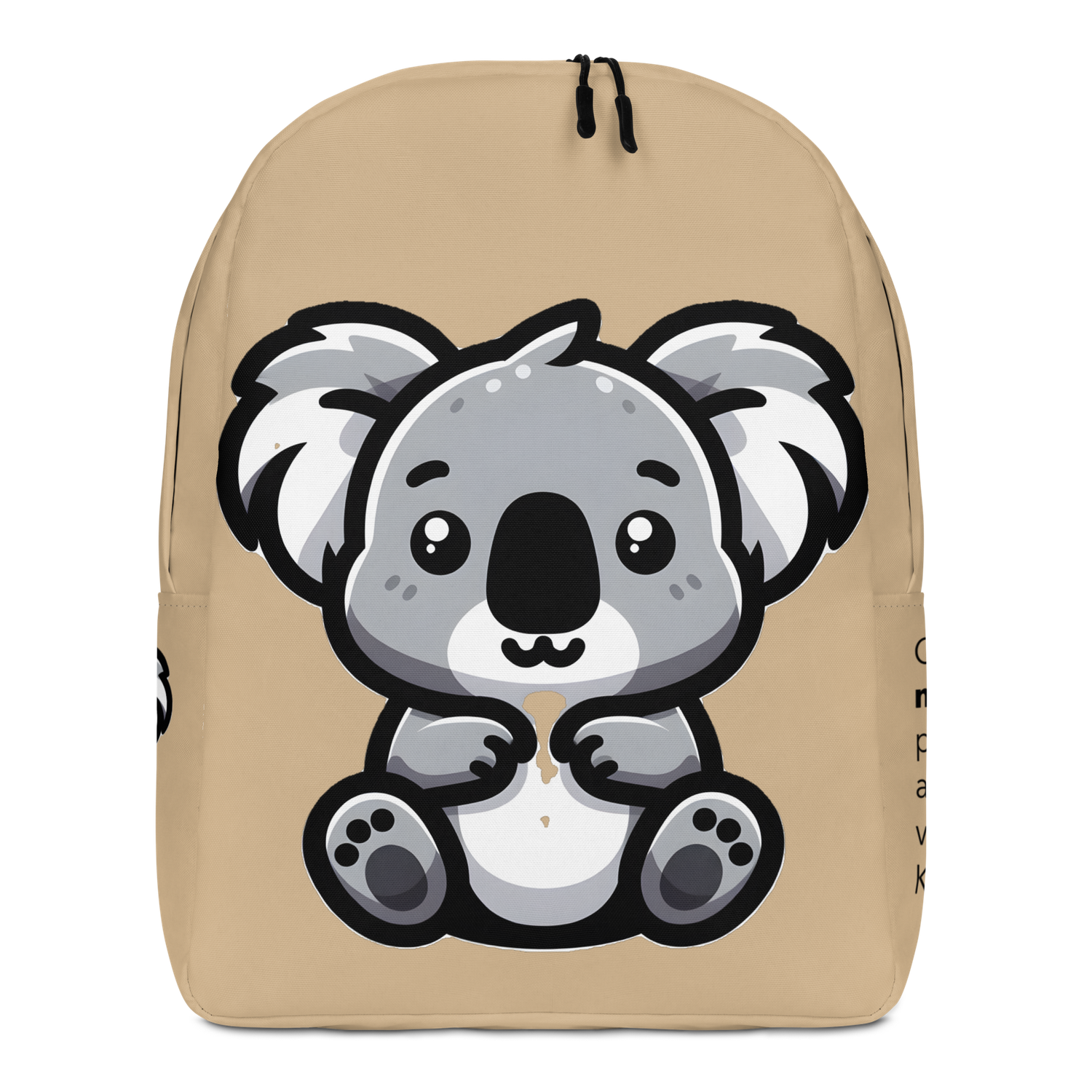 Bold Koala Backpack (Tan)
