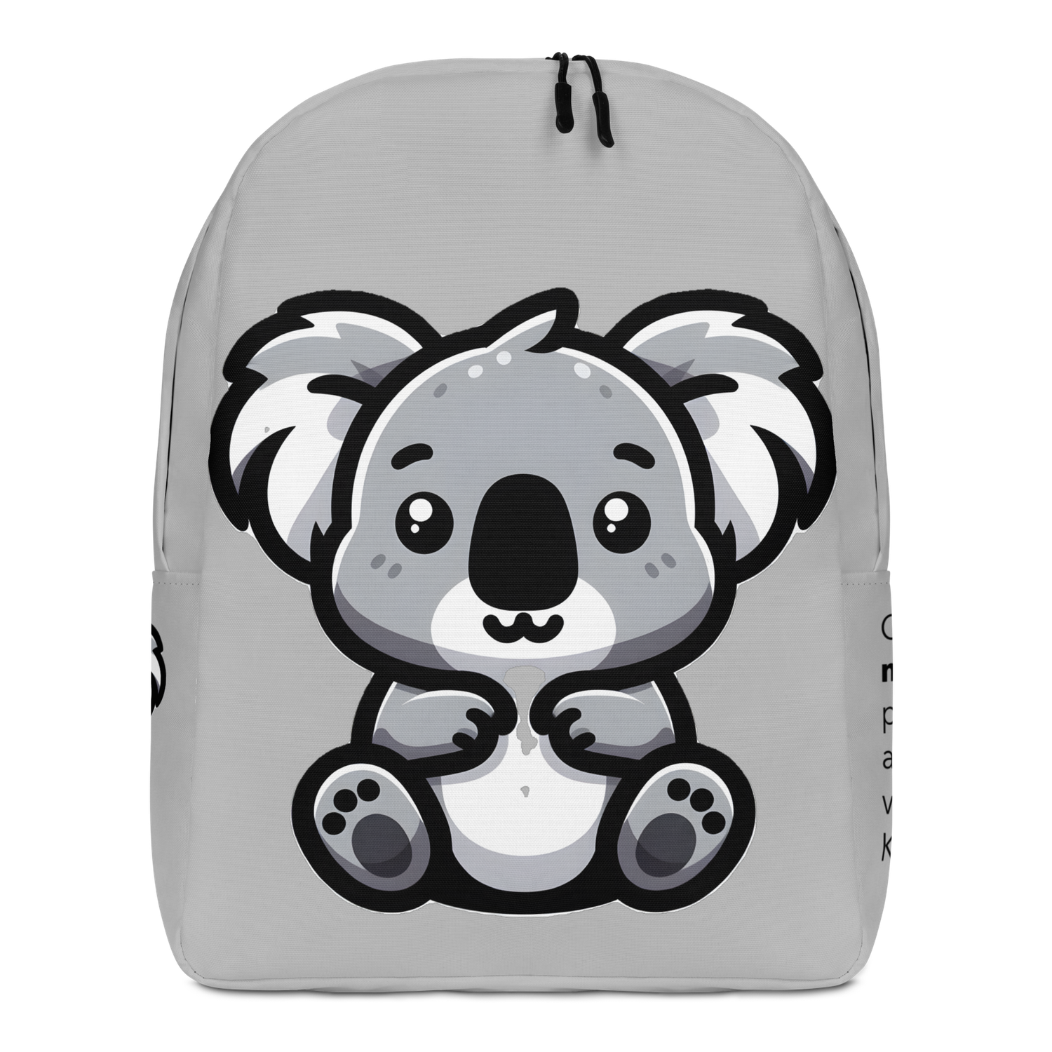 Bold Koala Backpack (Silver)