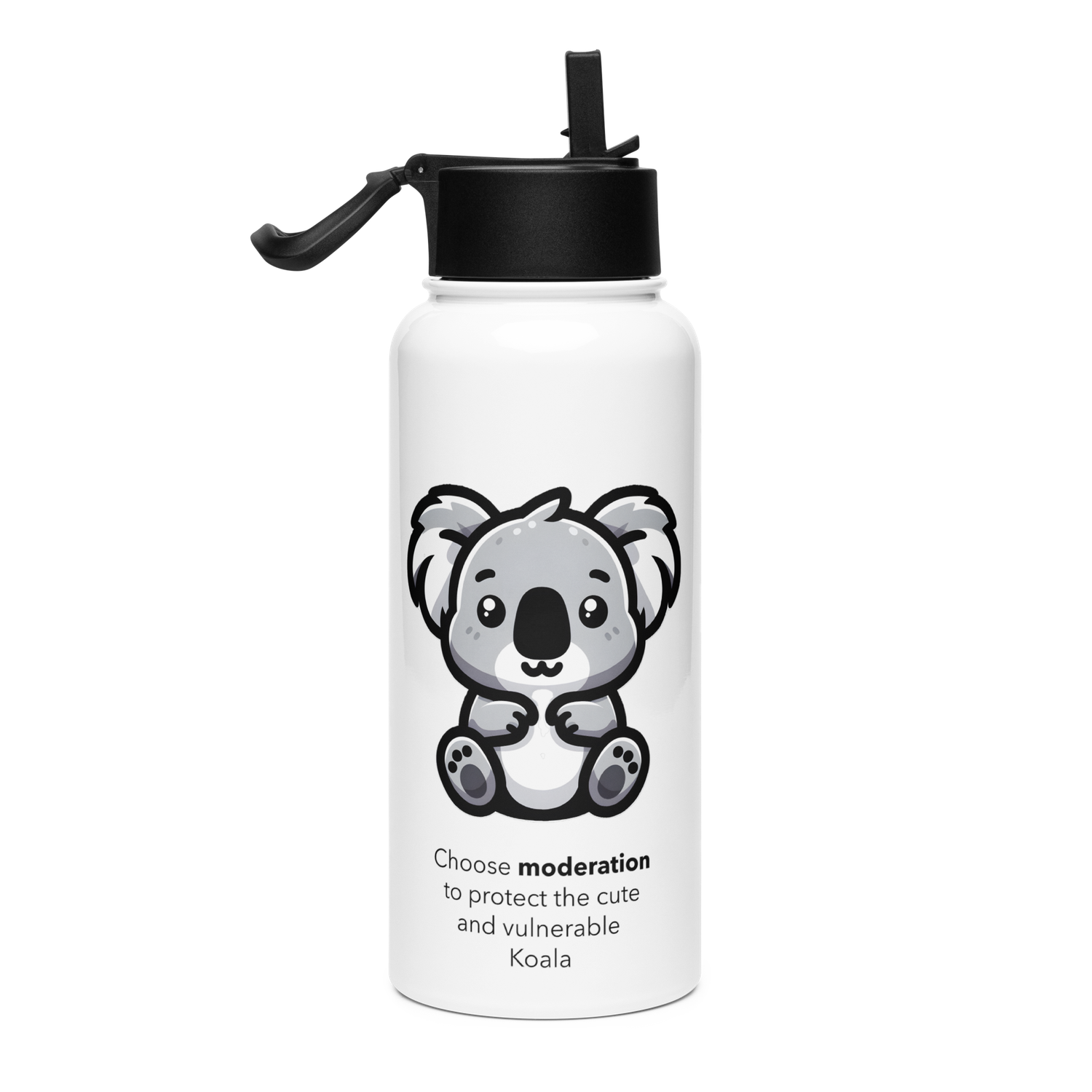 Koala Stainless Steel Water Bottle