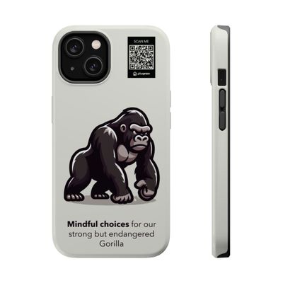 Gorilla Phone Case - MagSafe® compatible (Tough, Moon Mist)