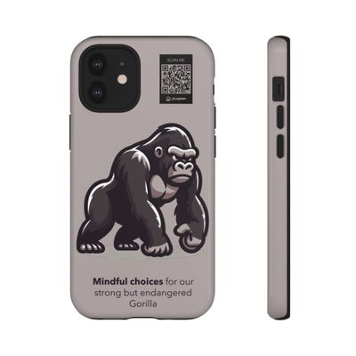 Gorilla Phone Case (Tough, Rose Quartz)