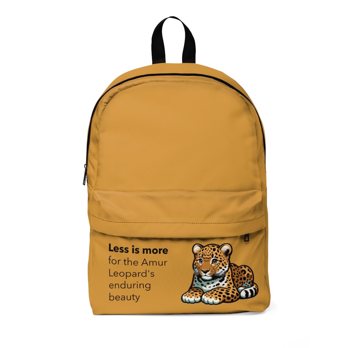 Low Profile Amur Leopard Backpack - Large, Amber