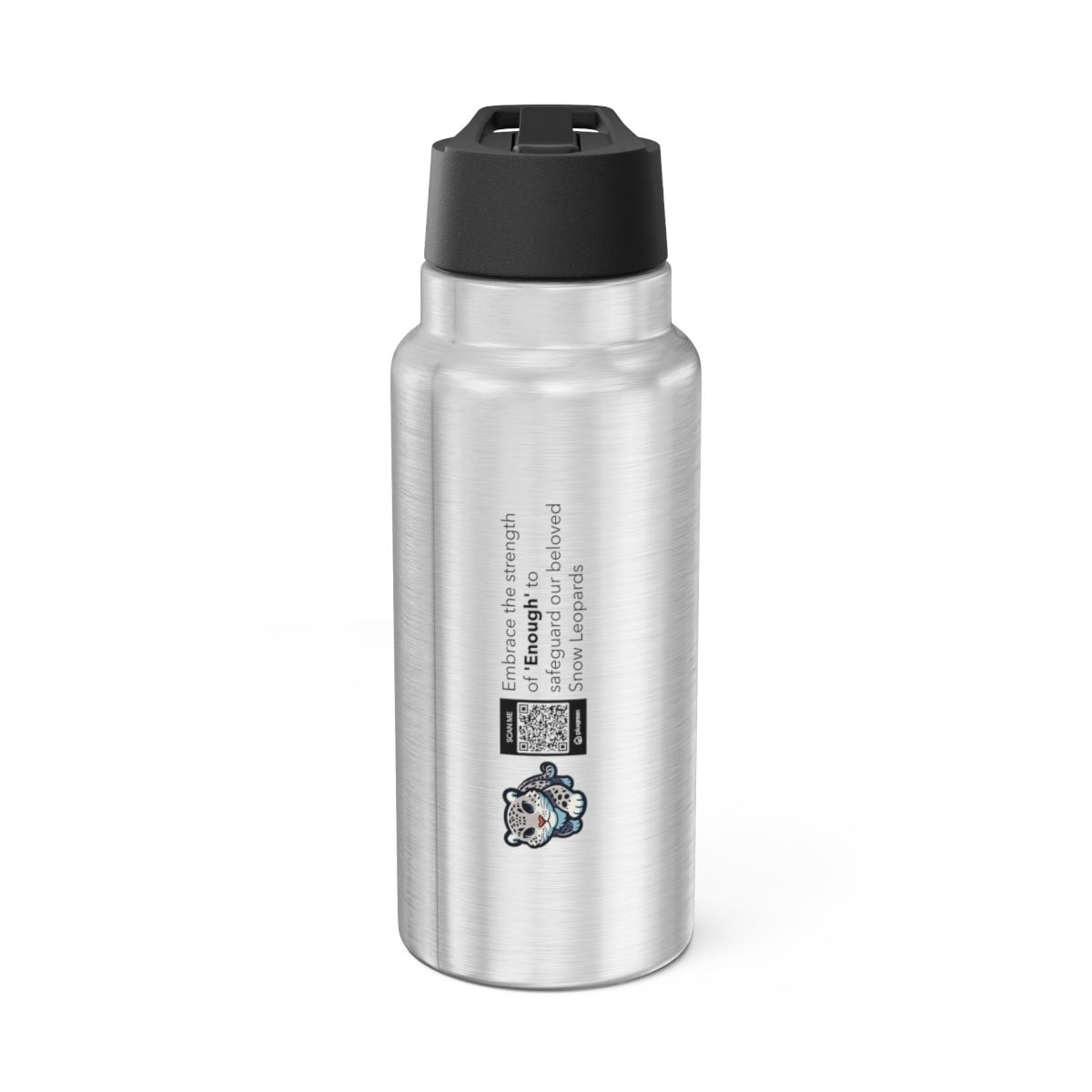 Low profile Snow Leopard tumbler - 32oz (0,95 l)