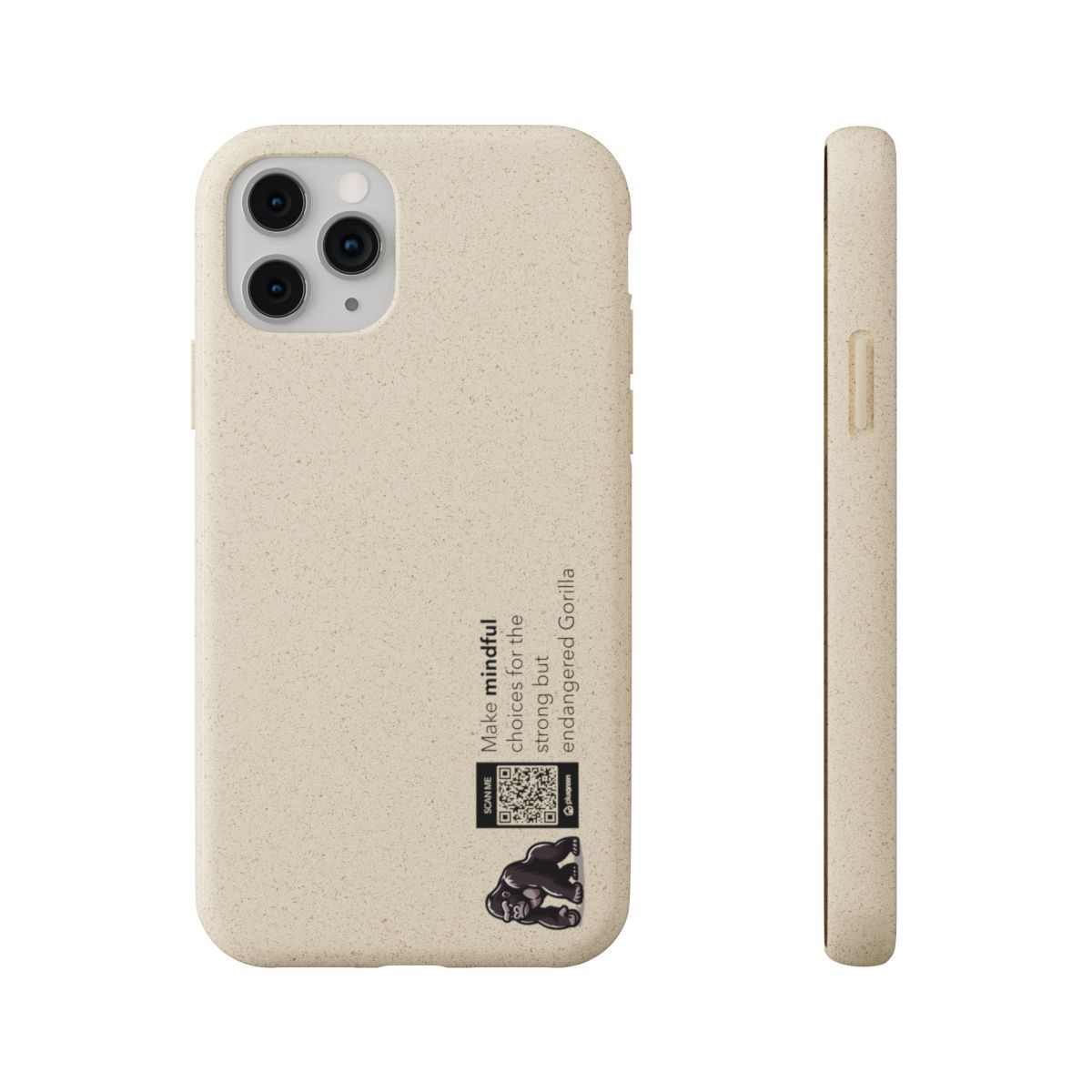 Low profile Gorilla Eco-Friendly Phone Case