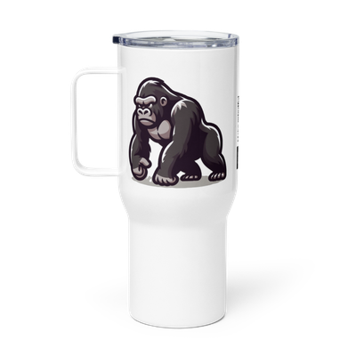 Gorilla Travel mug with a handle