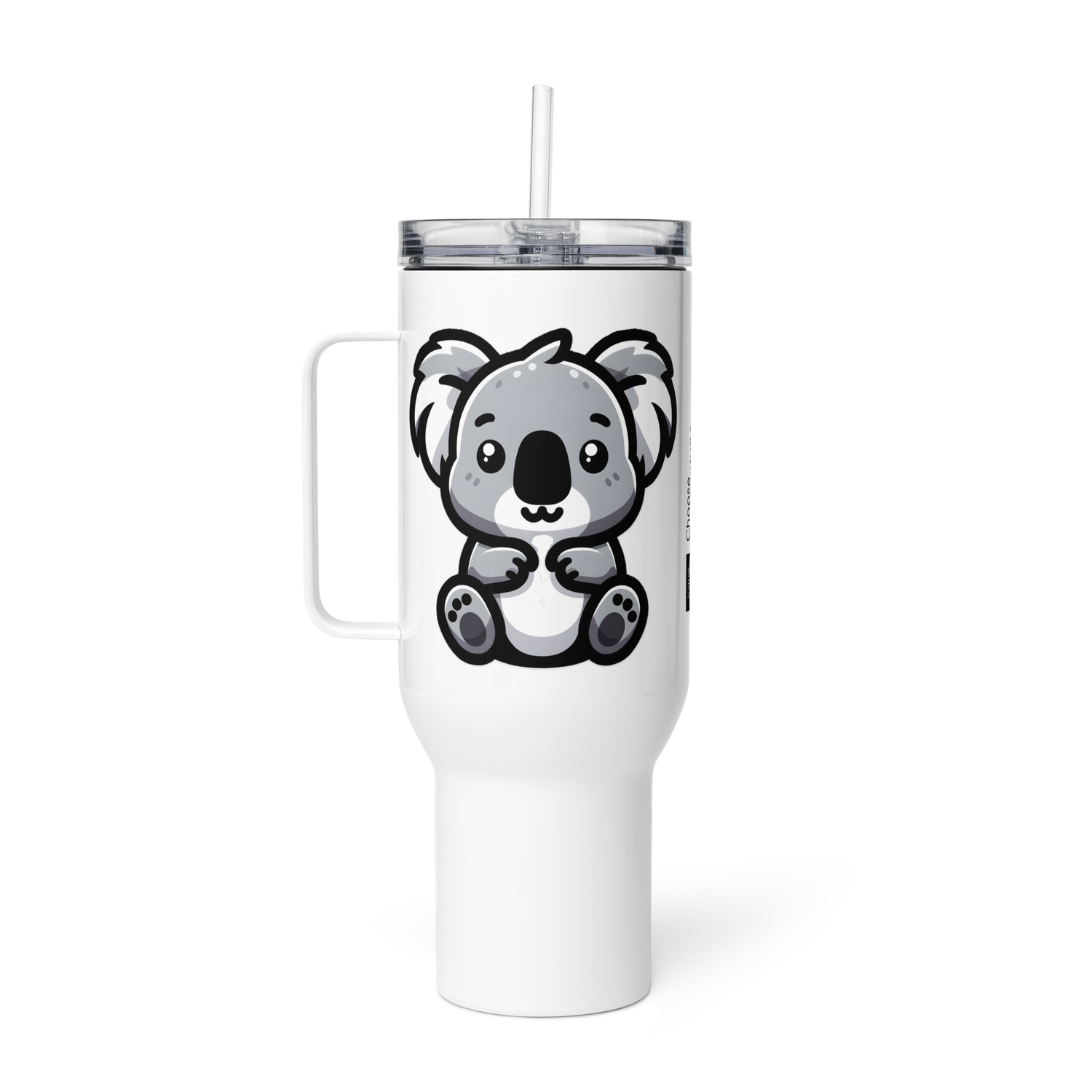 Koala Travel mug with a handle