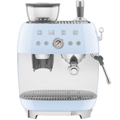 Manual espresso coffee machine with grinder
