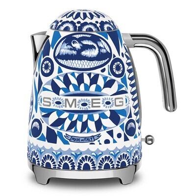 Smeg Kettle Dolce and Gabbana Blu